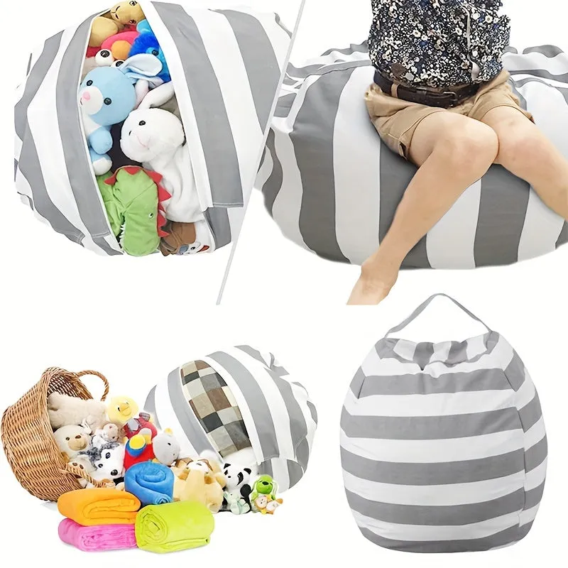 1Pc Childrens Plush Toy Storage Creative Bag Sofa ExtraLarge Capacity