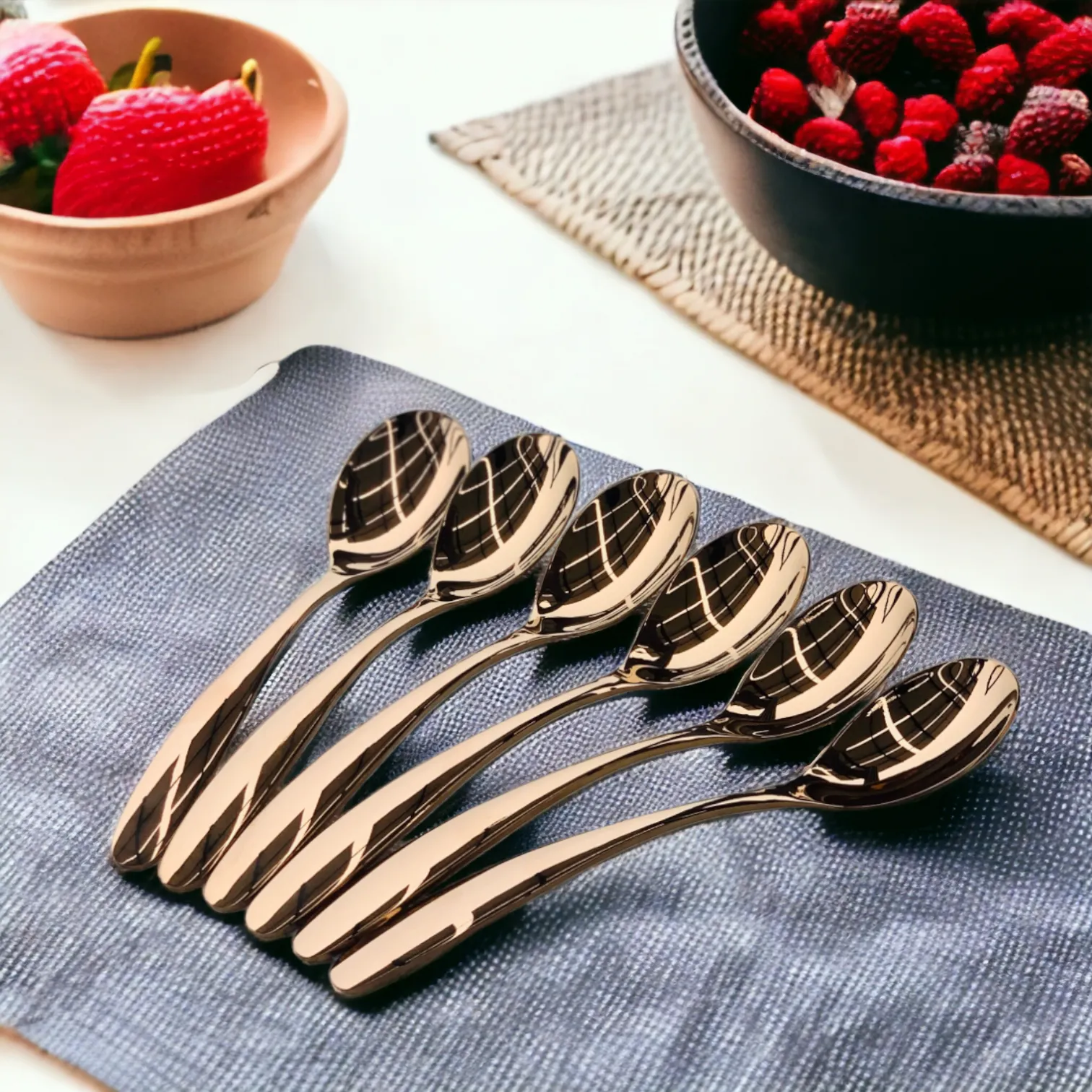 6 Pcs Cutlery Rice Spoon Set