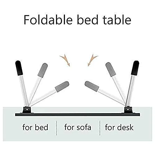 7862 FOLDABLE BED STUDY TABLE PORTABLE MULTIFUNCTION LAPTOP TABLE LAPDESK FOR CHILDREN BED FOLDABLE TABLE WORK OFFICE HOME WITH TABLET SLOT & CUP HOLDER