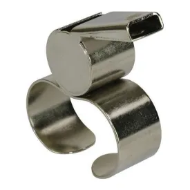 A217       ~ METAL WHISTLE WITH F/GRIP SMAL