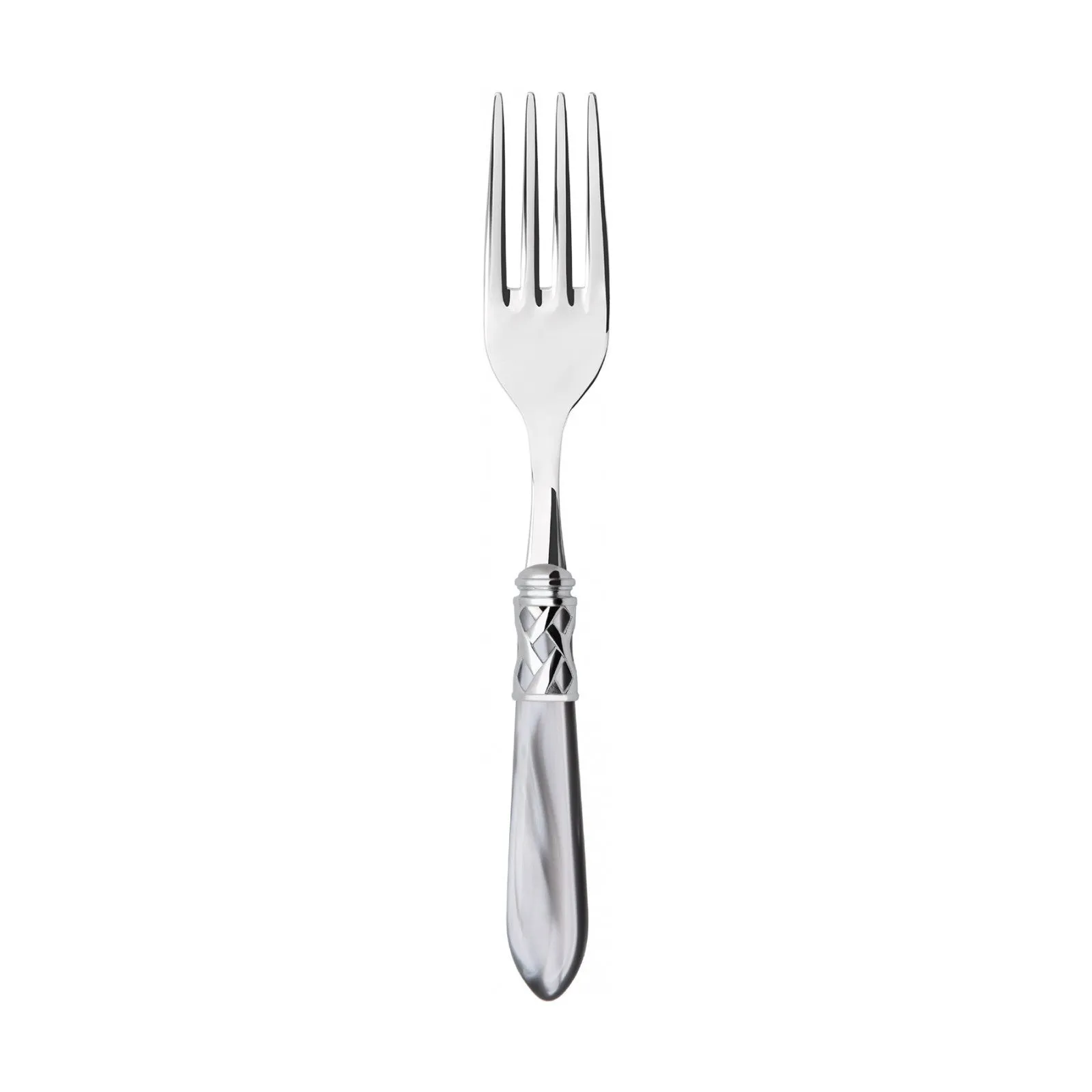 ALADDIN CHROME RING VEGETABLE & MEAT SERVING FORK