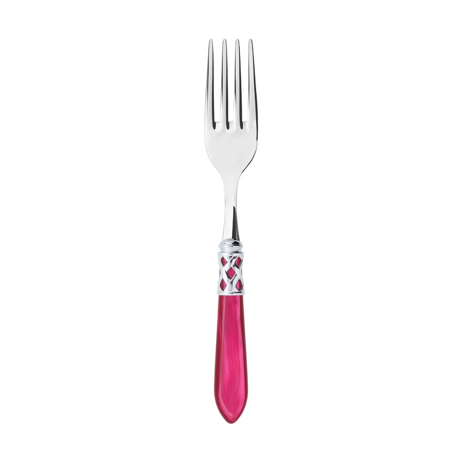 ALADDIN CHROME RING VEGETABLE & MEAT SERVING FORK