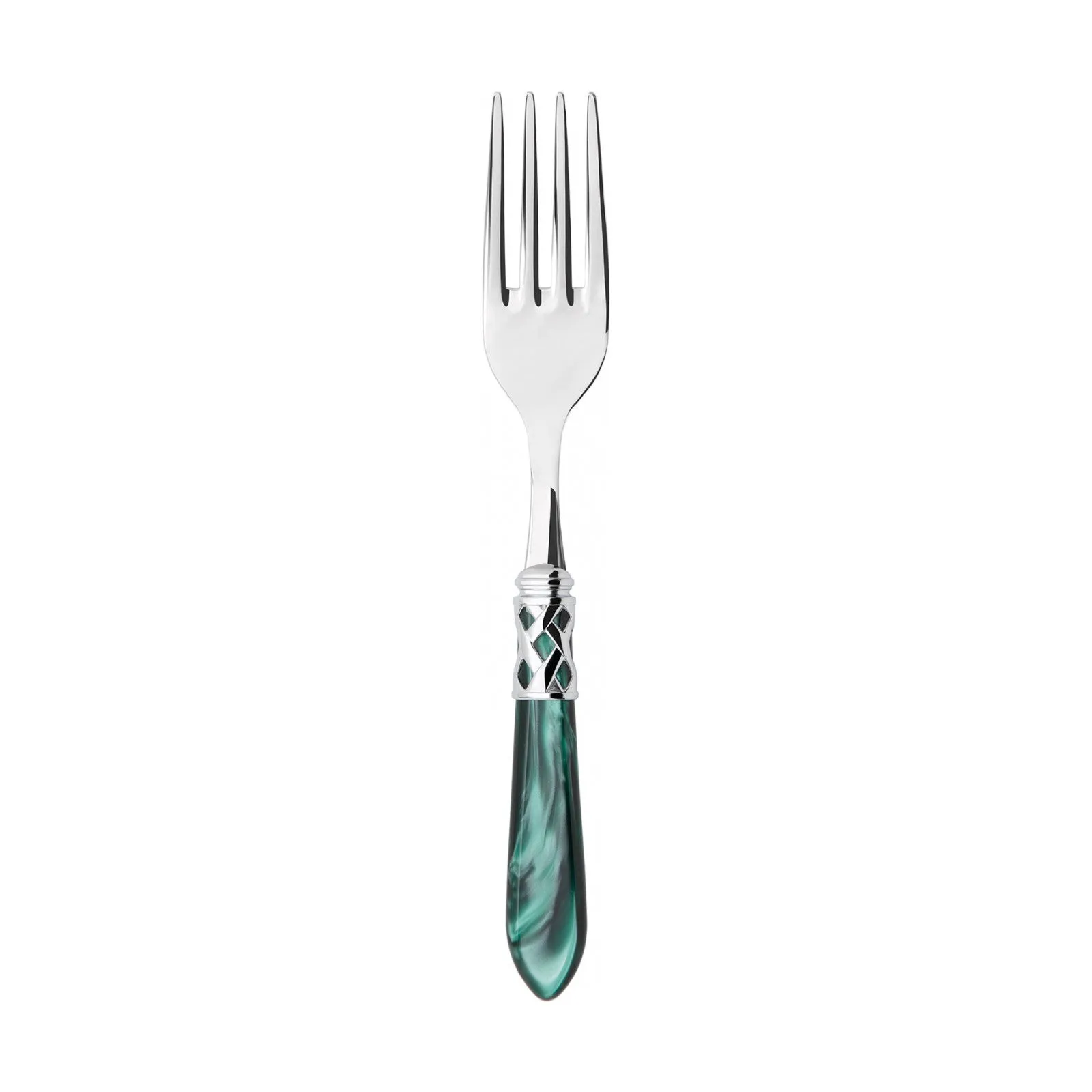 ALADDIN CHROME RING VEGETABLE & MEAT SERVING FORK