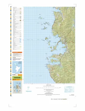 BA34 - Coromandel Topo50 map