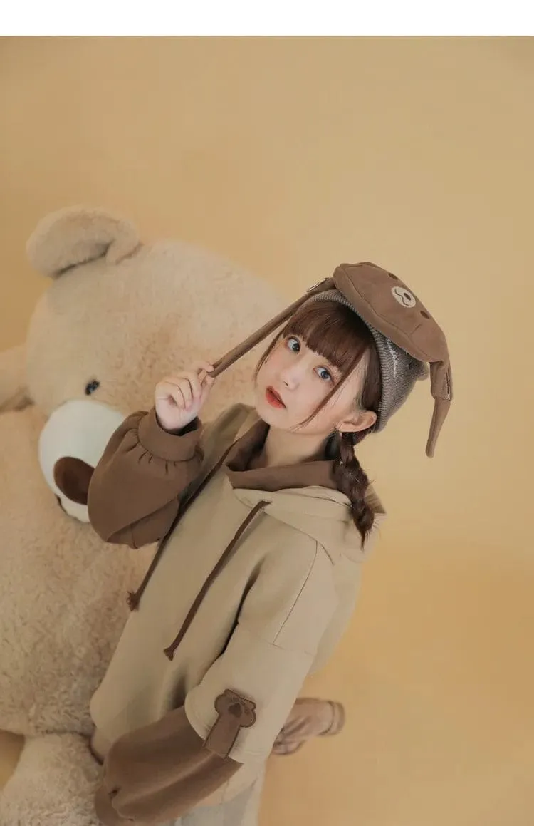 Bear Bag Kawaii Hoodie