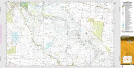 Berembed Weir 8228-S Topographic Map 1:50k