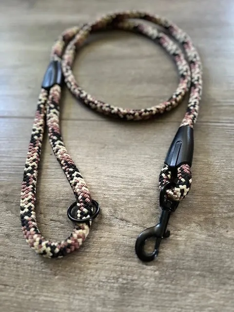 Brown Black Gold Dog Leads 12mm