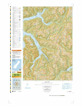 CD06 - Deep Cove Topo50 map