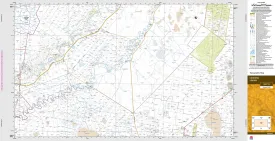 Coonong 8127-N Topographic Map 1:50k