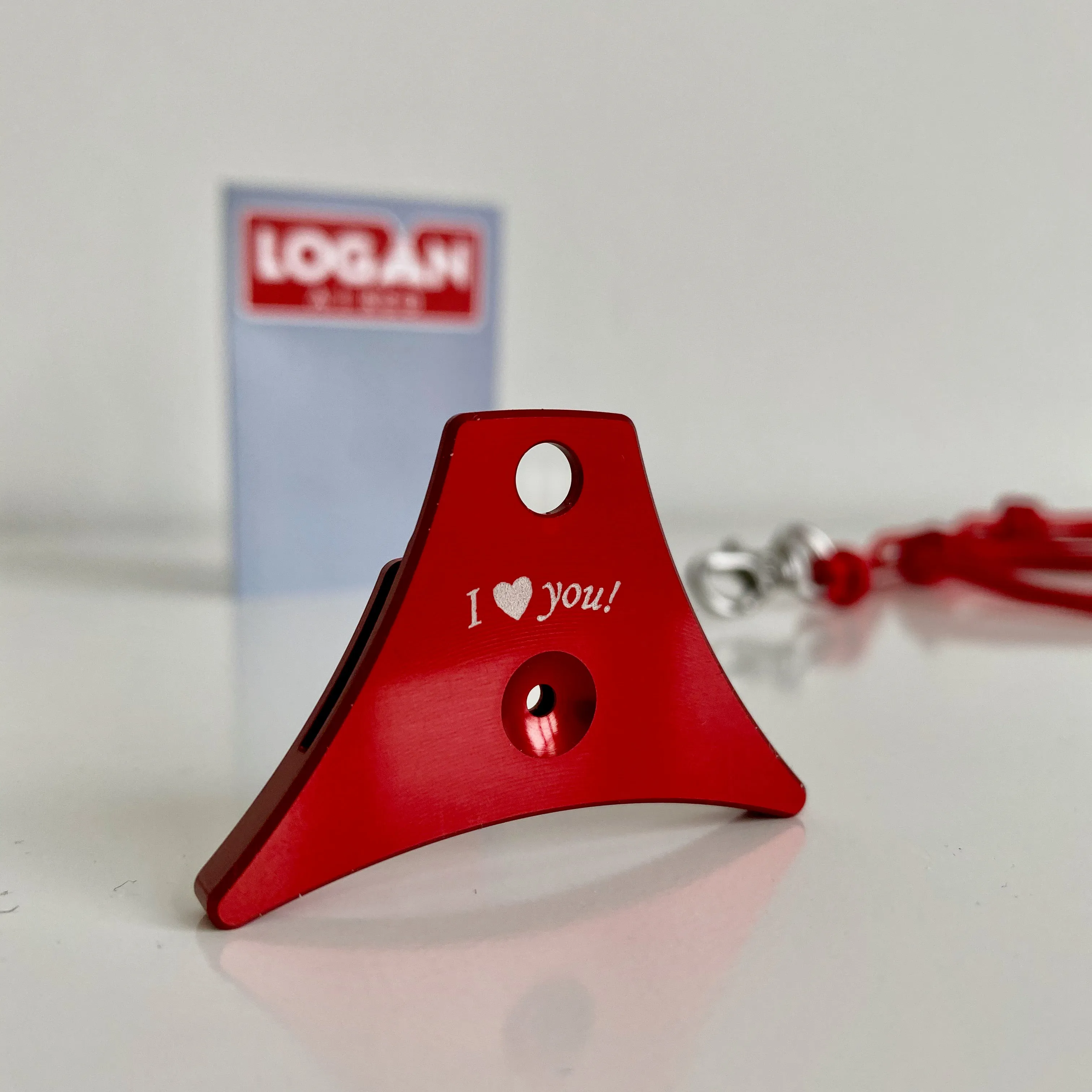 Decorated Logan A1 Aluminium Whistle