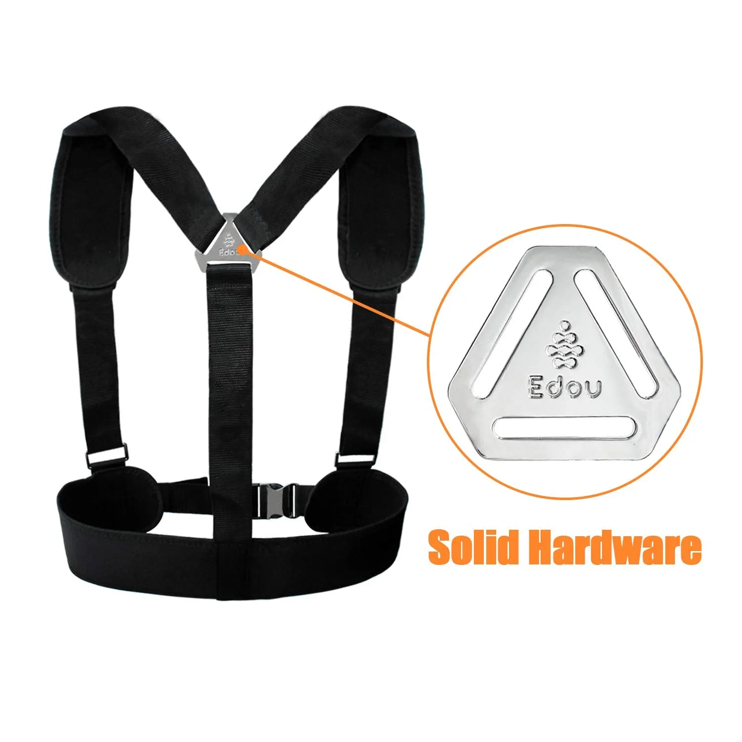 EDOU Pressure Washer Wand Belt Support - Adjustable Two-Shoulder Strap Harness