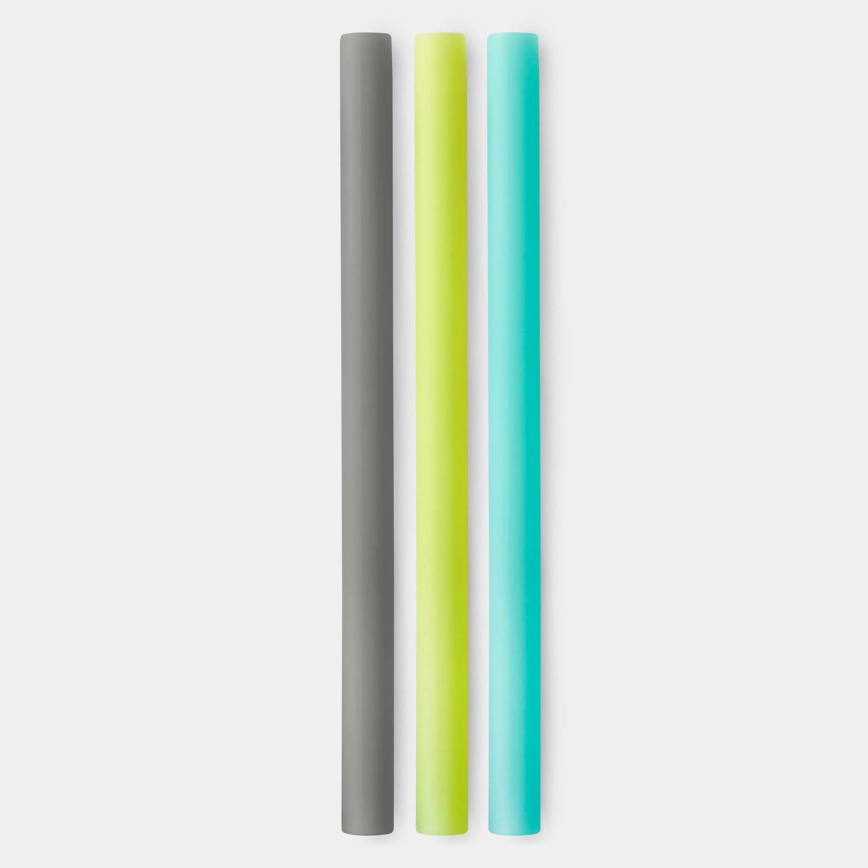 Extra-Wide 8.5" Reusable Silicone Straw, 3pk