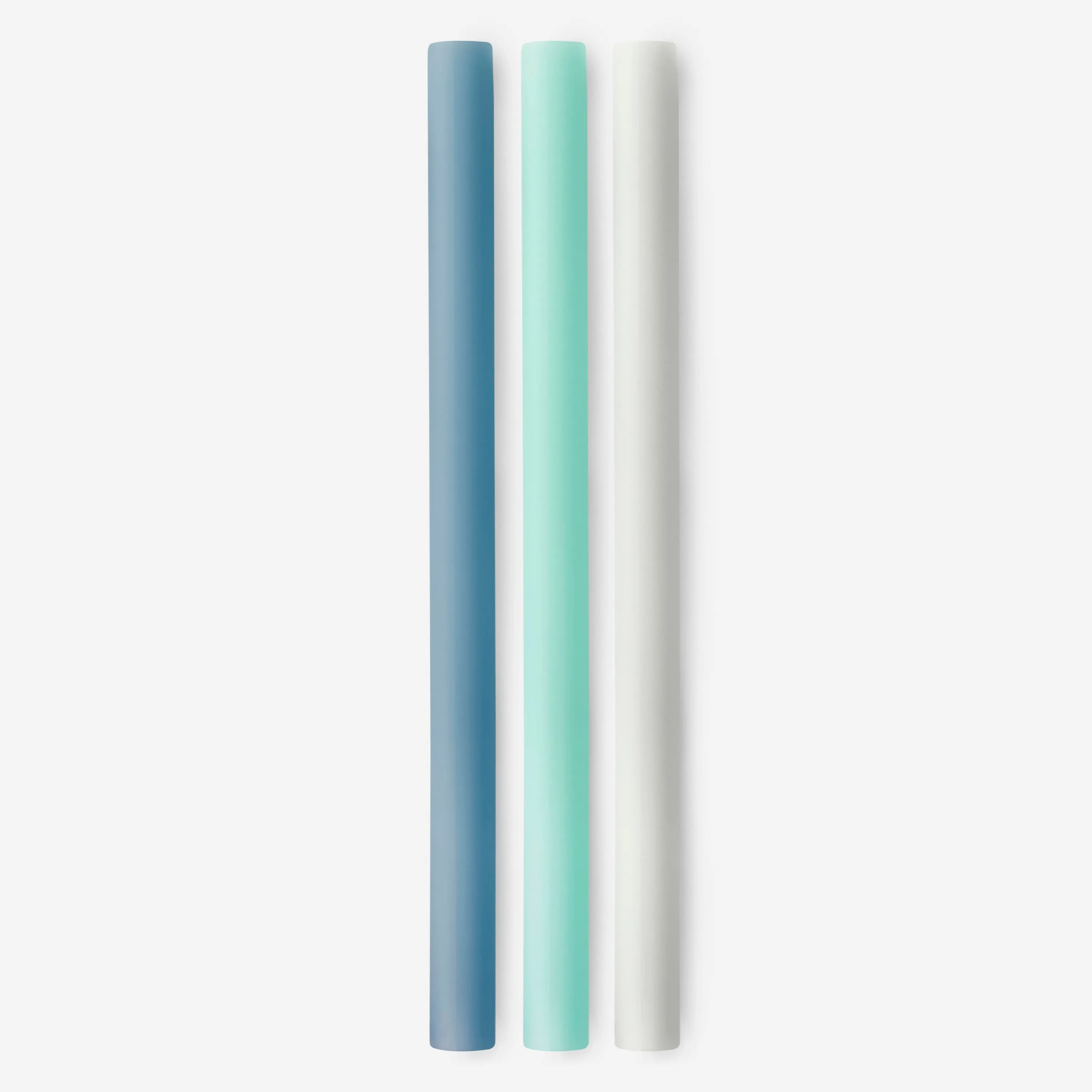 Extra-Wide 8.5" Reusable Silicone Straw, 3pk