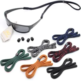 Eye Glass String Strap Holder Adjustable Eyeglass Soft Cord 6 Pcs for Men Women