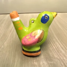 Green Bird Water Whistle