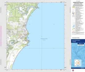 Hallidays Point 9433-4N Topographic Map 1:25k