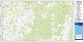 Ironbark 9037-2N Topographic Map 1:25k