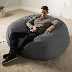 Jaxx Saxx 5' Removable Cover Round Bean Bag