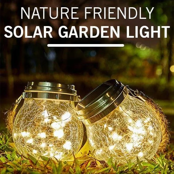 Lights In Jars Decorations | Solar Hanging 20 Led Jar Light