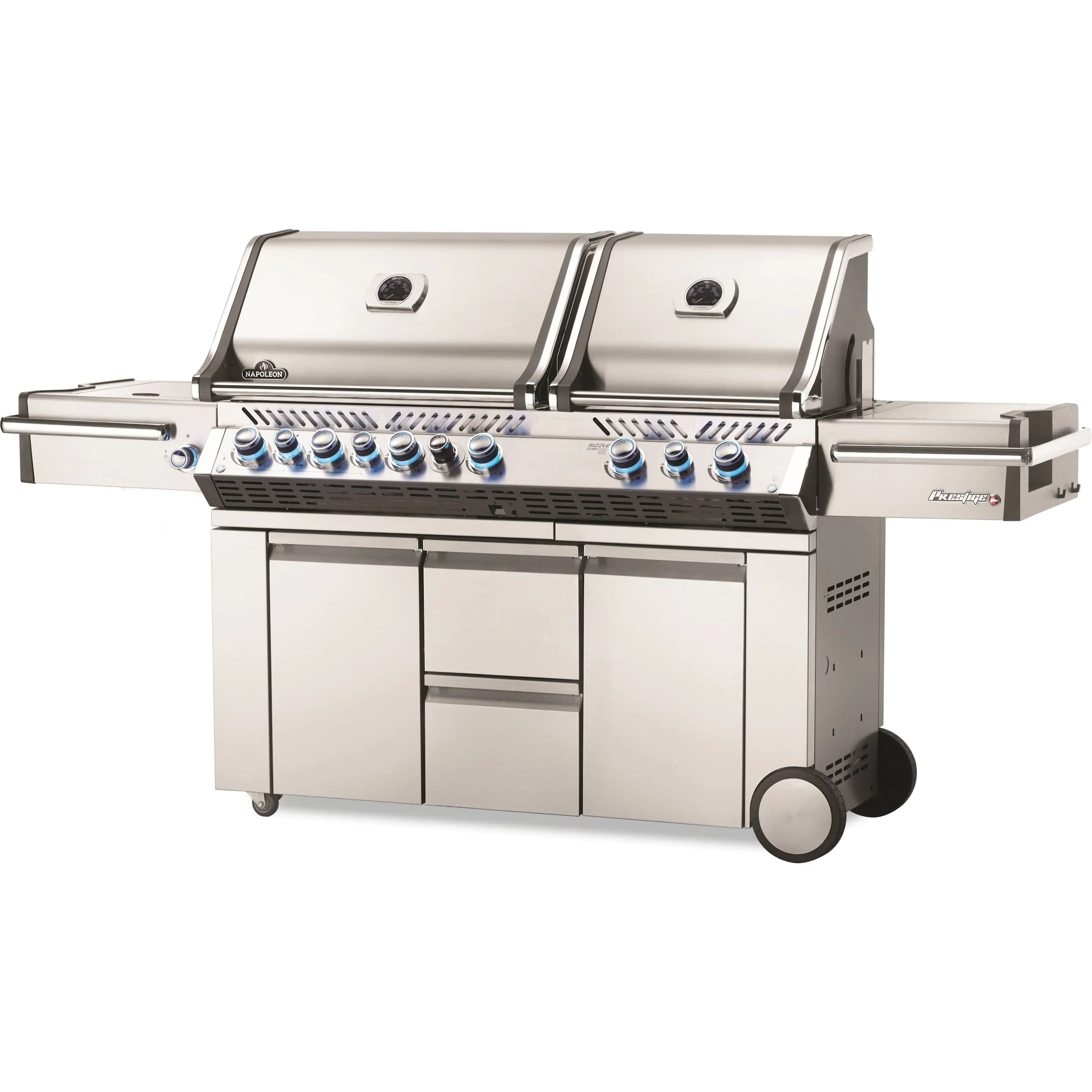 Napoleon | Prestige PRO 825 RSBI With Power Side Burner, Infrared Rear & Bottom Burners