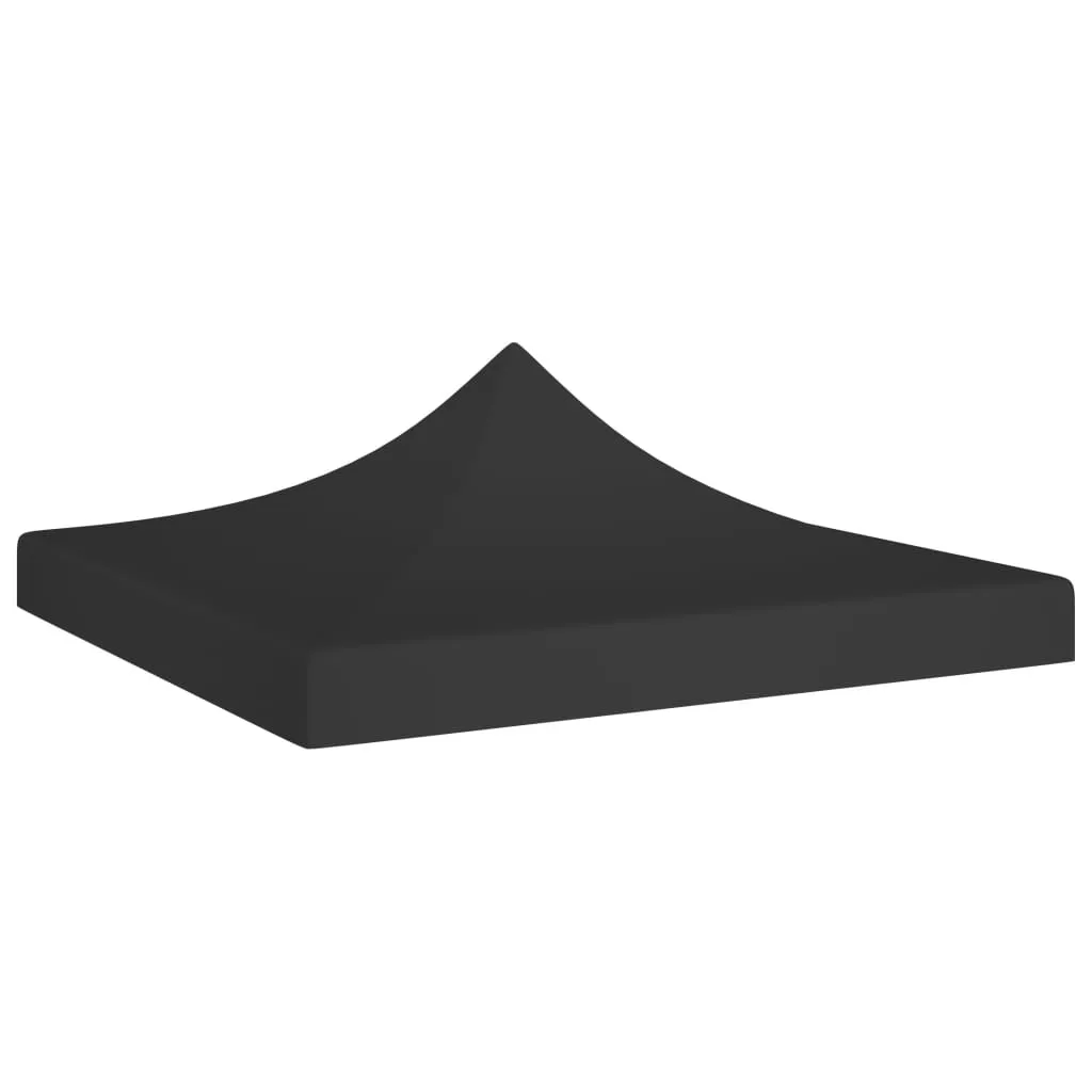 Party Tent Roof 2x2 m Black 270 g/m²