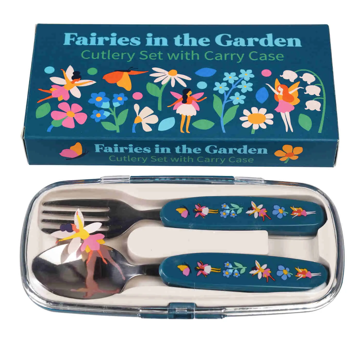 Rex London Fairies in the Garden Cutlery Set with Carry Case