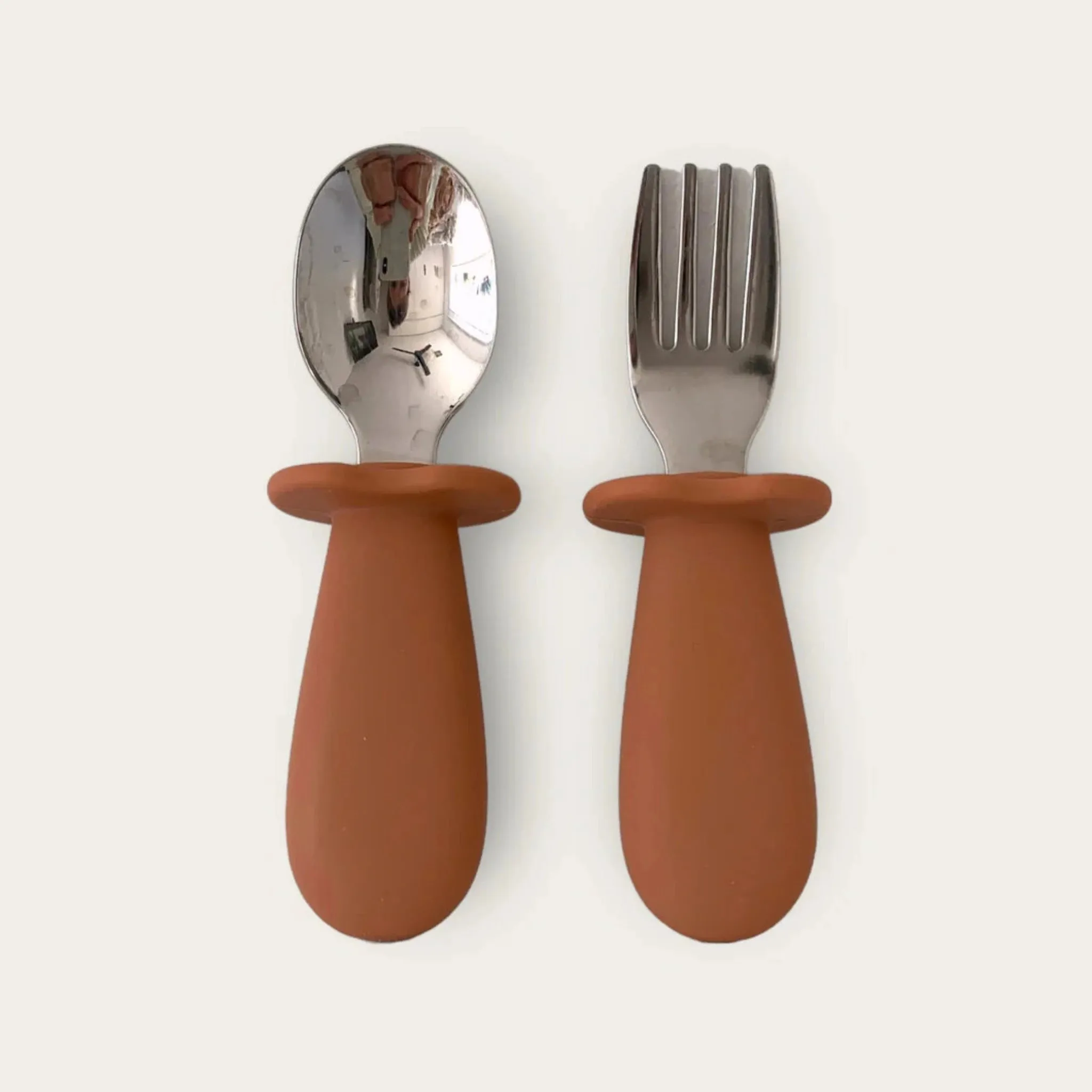 Rommer - Toddler Cutlery Set Cinnamon