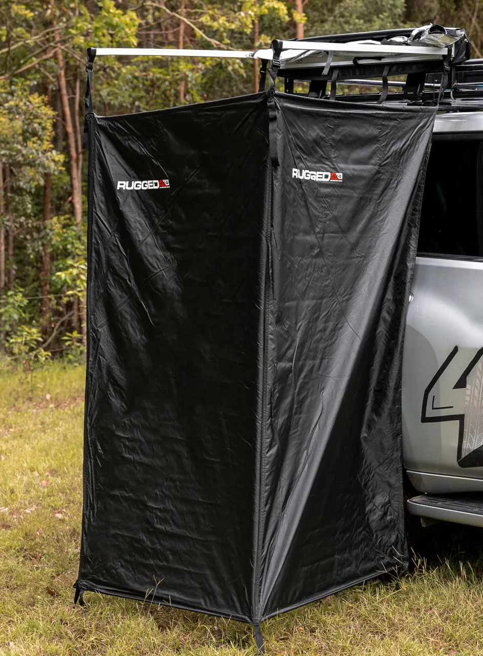 Rugged 4x4 Car Mounted Shower Tent