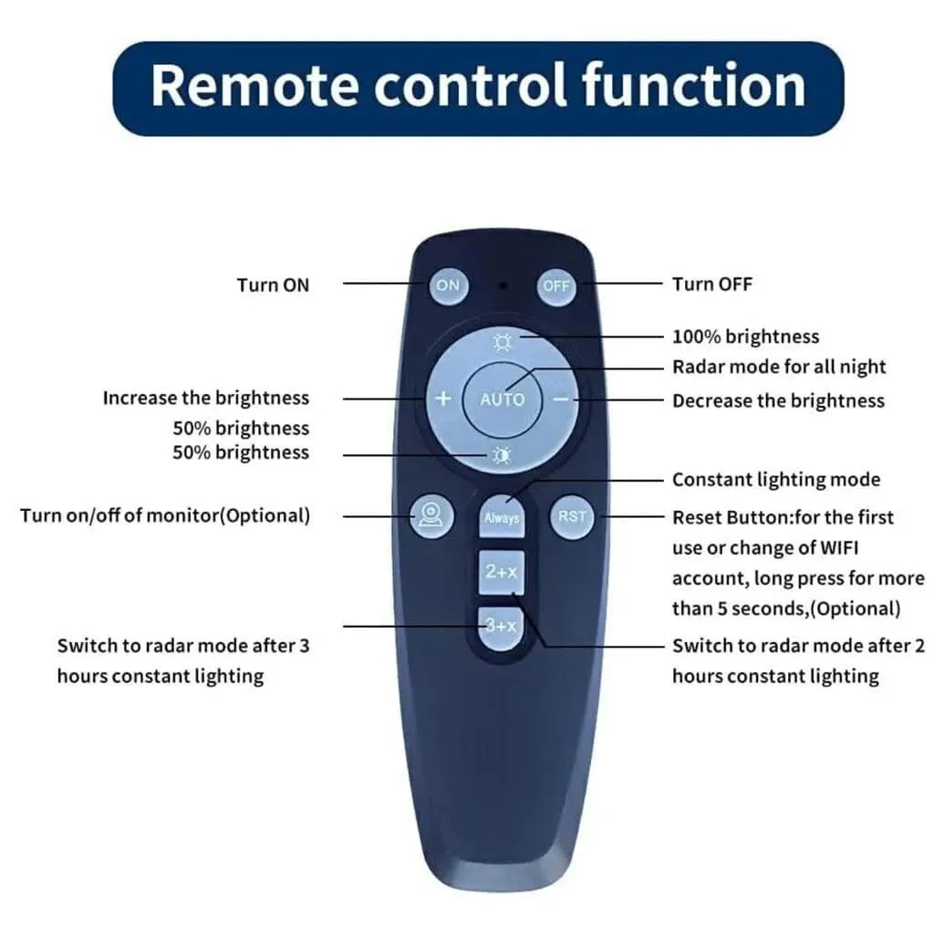 Solar LED Automatic Street Light Waterproof for Outdoor, Home & Garden with Remote Control ,Renewed (200W)