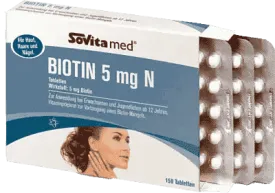 SOVITA MED Biotin 5 mg N tablets