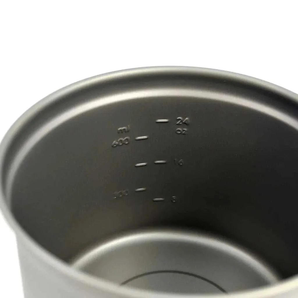 TOAKS Titanium 900ml D115mm Pot