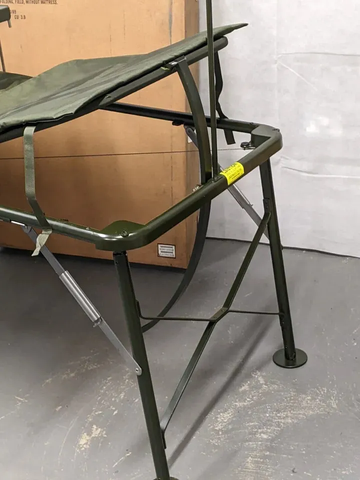 US Army Folding Field Hospital Bed