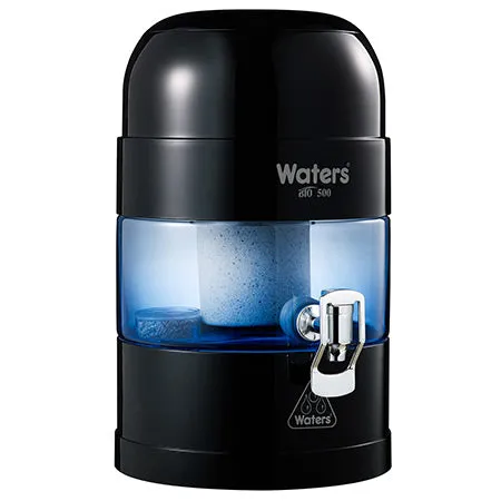 Waters Co BIO 500 (5.25L) Bench Top Water Filter - Black