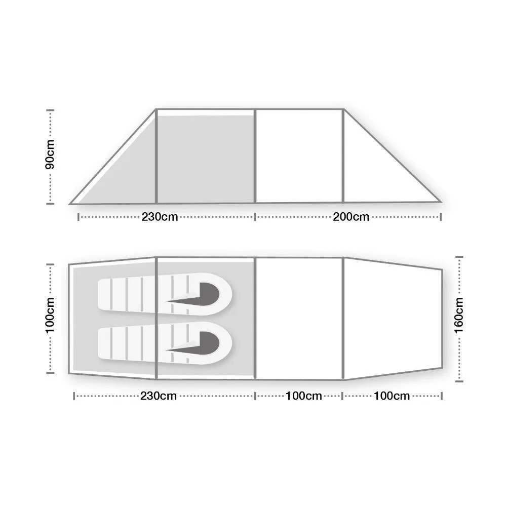 Wild Country Hoolie 2 Compact ETC V2 Tent - 2 Man Tent